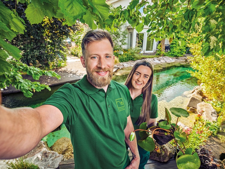 Landschaftsgärtnerinnen und Landschaftsgärtner verbessern mit ihrer Arbeit das Klima