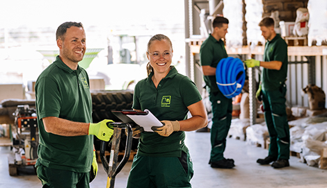 Teamarbeit im GaLaBau - Landschaftsgärtner sind selten allein