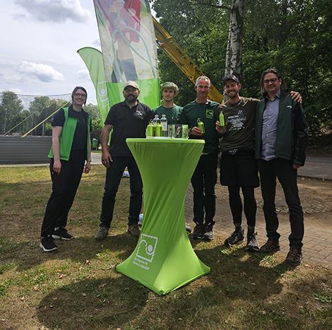 Andreas Dietirch und sein Laufpartner laufen durch Deutschland_Berlin und Brandenburg