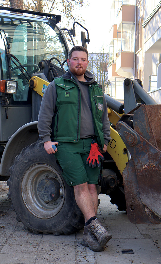 Jobsuchender Biologe wechselt vom Labor in den GaLaBau